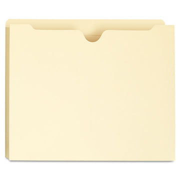 Universal® Deluxe Manila File Jackets With Reinforced Tabs, Straight Tab, Letter Size, Manila, 50-box freeshipping - TVN Wholesale